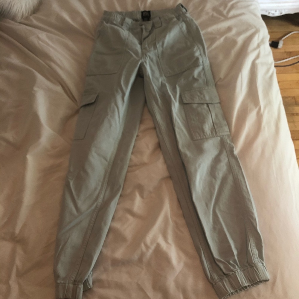 Denim joggers